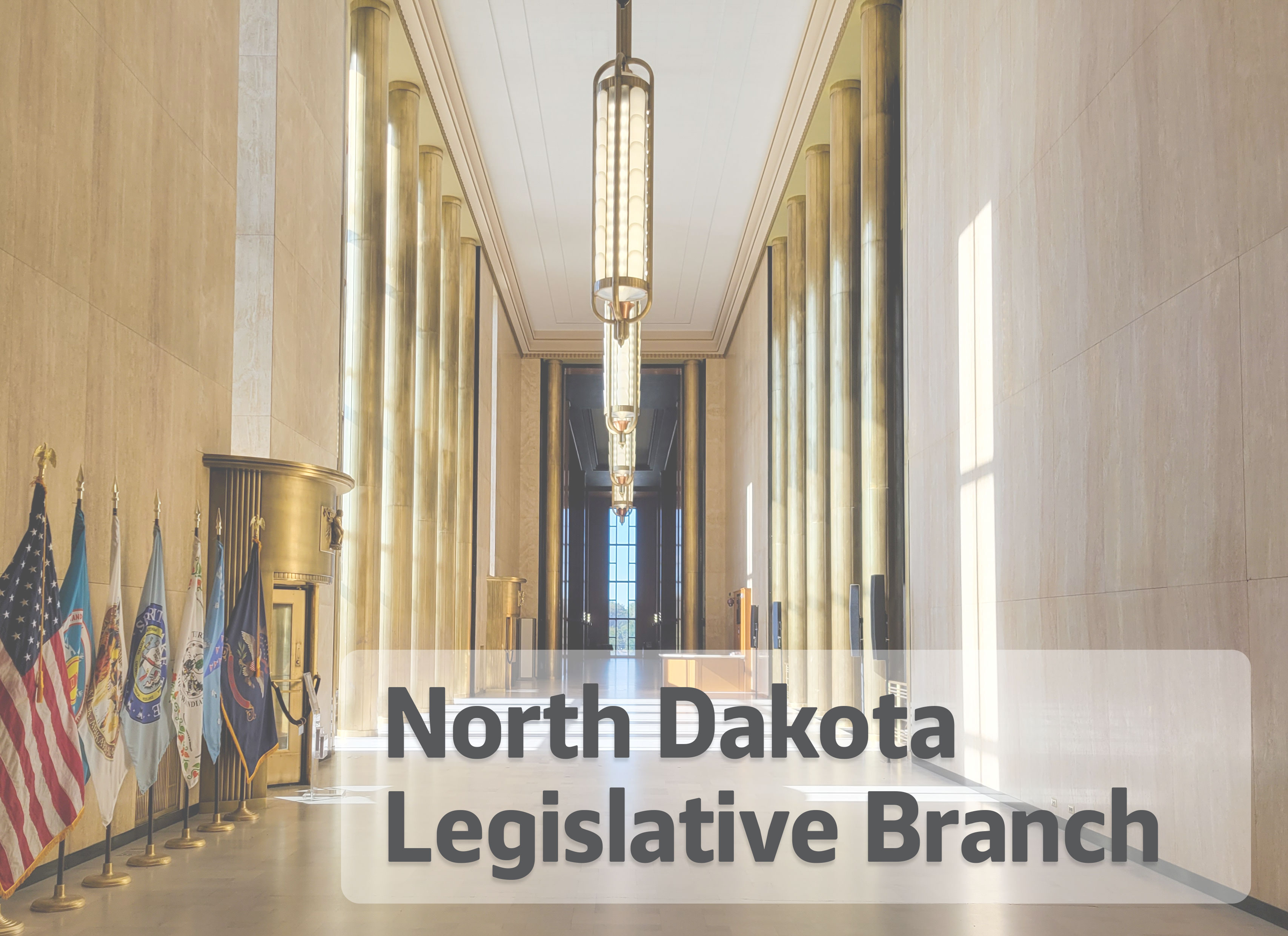North Dakota Legislative Branch Memorial Hall, State Capitol, Bismarck, ND