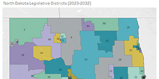 North Dakota Legislative Districts: 2023-2032